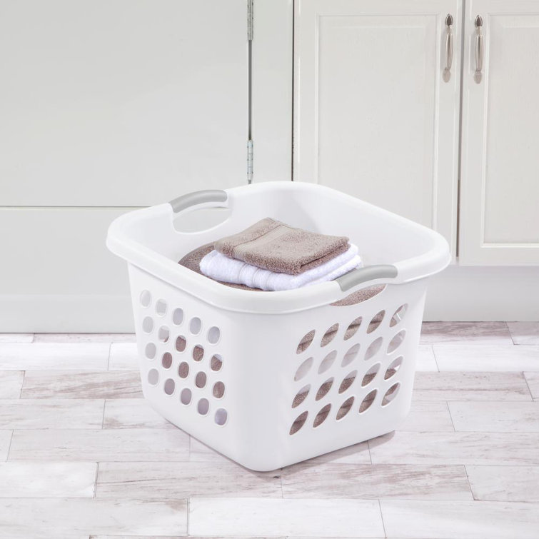 Plastic laundry tote online with handles